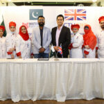 A group of Master Pakistan chefs pictured with the CEO, Usama Ahmed and CTH Pakistan representative, Asad Ali Warraich.