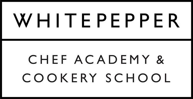 Whitepepper Chef Academy & Cookery School logo. Whitepepper have partnered with CTH to offer the Level 2 Award in Cookery Skills through online learning.
